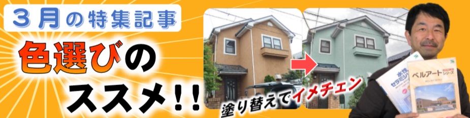 banaA 2017年4月の特集記事「色選びのススメ」