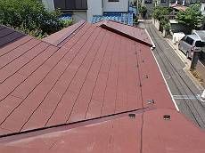 施工後の屋根です。