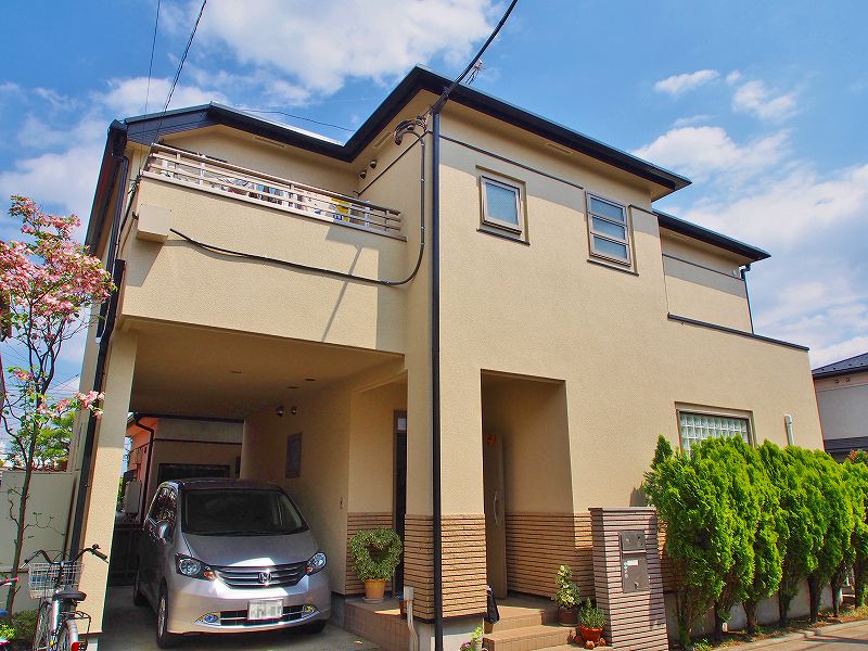 立川市T様邸 外壁屋根塗装