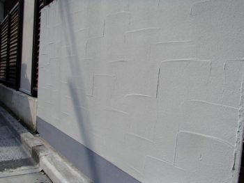 外壁塗装 杉並区Ｉ様邸 塀塗装完了2020041714397