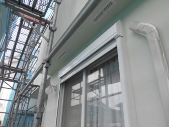 外壁塗装 日野市H様邸 シャッターボックス塗装完了 20180725 DSCN2343
