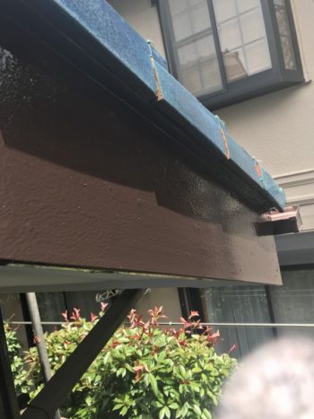 外壁塗装 杉並区Ｕ様邸 破風板塗装完了 20180525_180525_0033