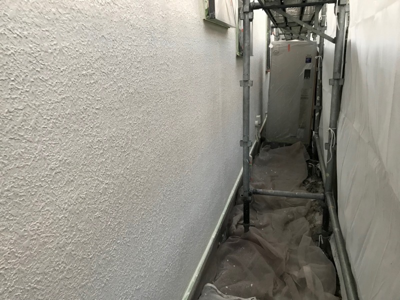 外壁塗装 世田谷区Ｍ様邸 外壁中塗り完了201802030424