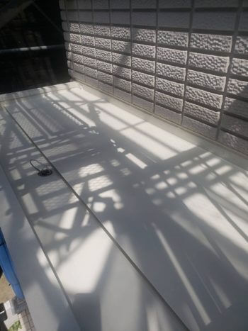 外壁塗装 世田谷区Ｎ様邸 玄関軒塗装完了2020080425928