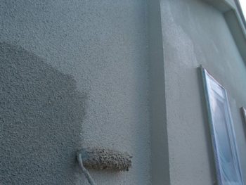 外壁塗装 杉並区Ｔ様邸 外壁中塗り中2020081916664