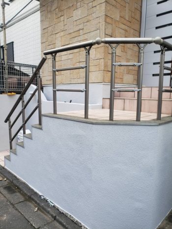 外壁塗装 世田谷区G様邸 外塀上塗り完了2020120828016