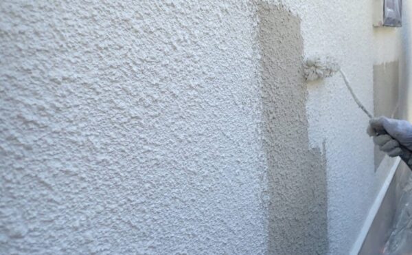 外壁塗装 世田谷区Ｈ様邸 外壁中塗り中2021020920601