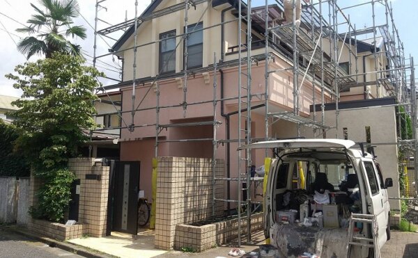 外壁塗装 世田谷区Y様邸 塗装完了2021072424553