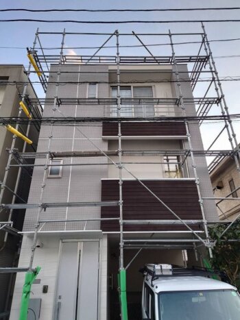 外壁塗装 世田谷区T様邸 塗装完了2022022217810