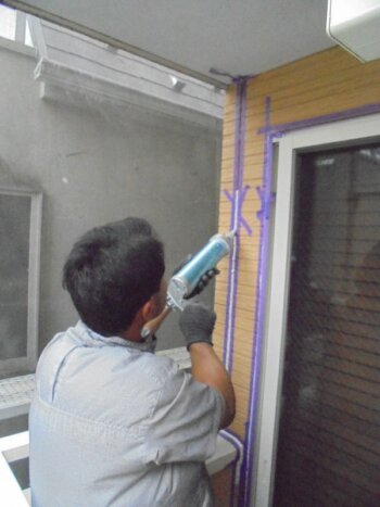 外壁塗装 三鷹市T様邸 シール工事 20220827DSC05773
