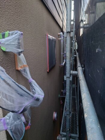 外壁塗装 世田谷区Y様邸 養生完了2022102123971