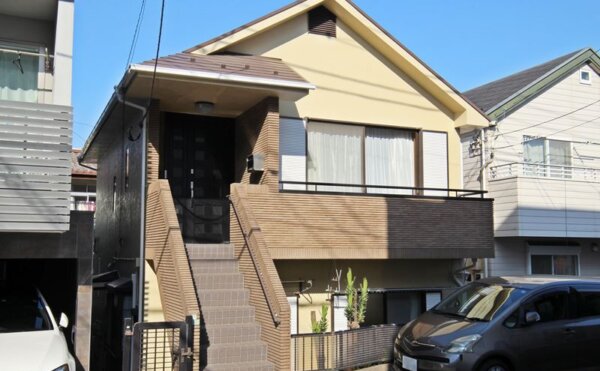 外壁塗装 世田谷区N様邸 施工後外壁全景20230204IMG_7022-800