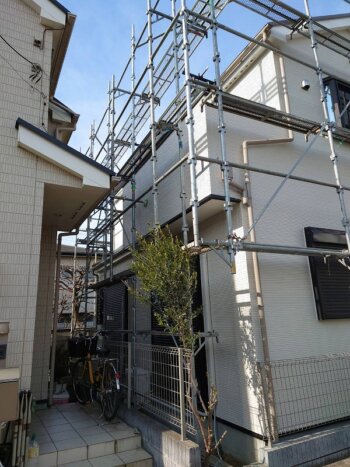 外壁塗装 杉並区H様邸 塗装作業完了 2023020726087