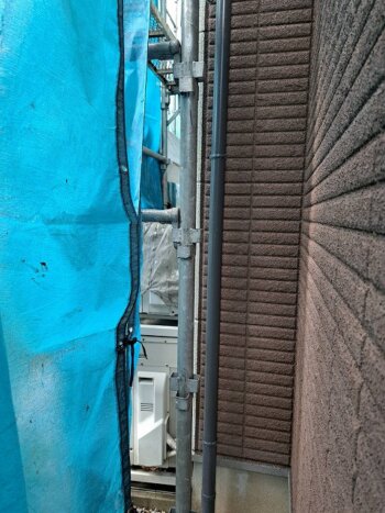 外壁塗装 杉並区I様邸 配水管塗装完了202308229664_0