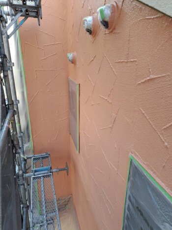 外壁塗装 世田谷区S様邸 外壁上塗り完了 2023112711715_0