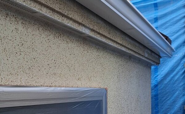 外壁塗装 調布市T様邸 雨樋塗装完了 窓養生完了 2024050916184_0_tri
