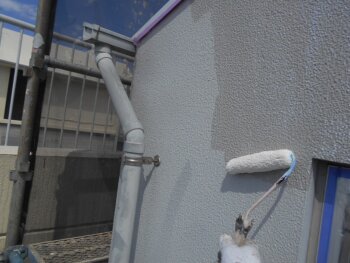 外壁塗装 世田谷区T様邸 外壁下塗り中 20250429S__41099272_0