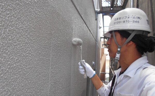 外壁塗装 世田谷区T様邸 外壁中塗り中 20250508S__41164876_0