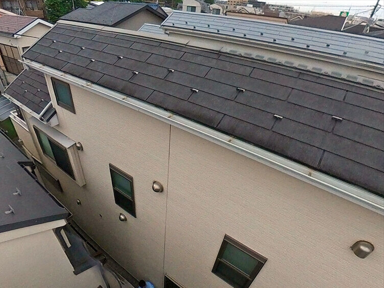 屋根部分に問題はなさそうです。