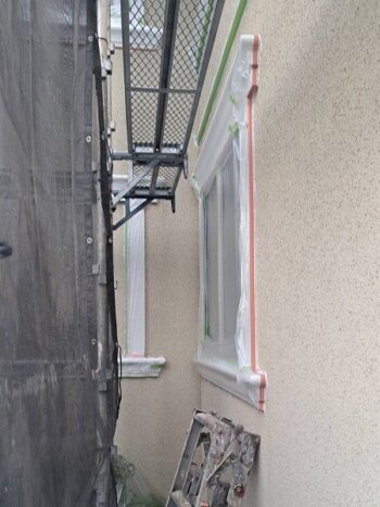外壁塗装 世田谷区M様邸 養生完了2025072327718_0