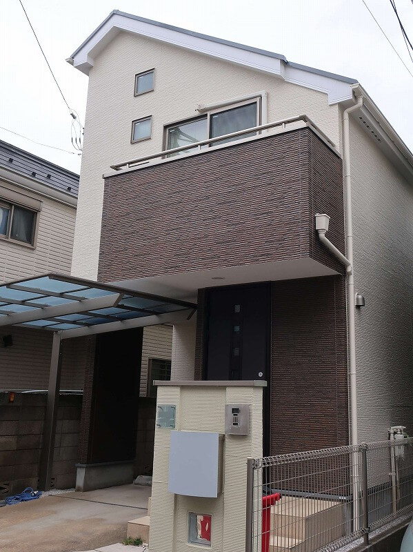 外壁塗装 世田谷区S様 施工後外壁全景20250712IMG_5763