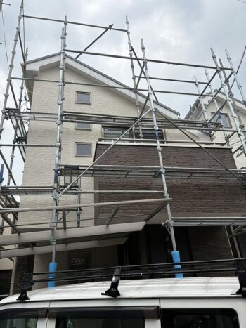 外壁塗装 世田谷区S様邸 足場ネット撤去完了 20250707S__1687605_0